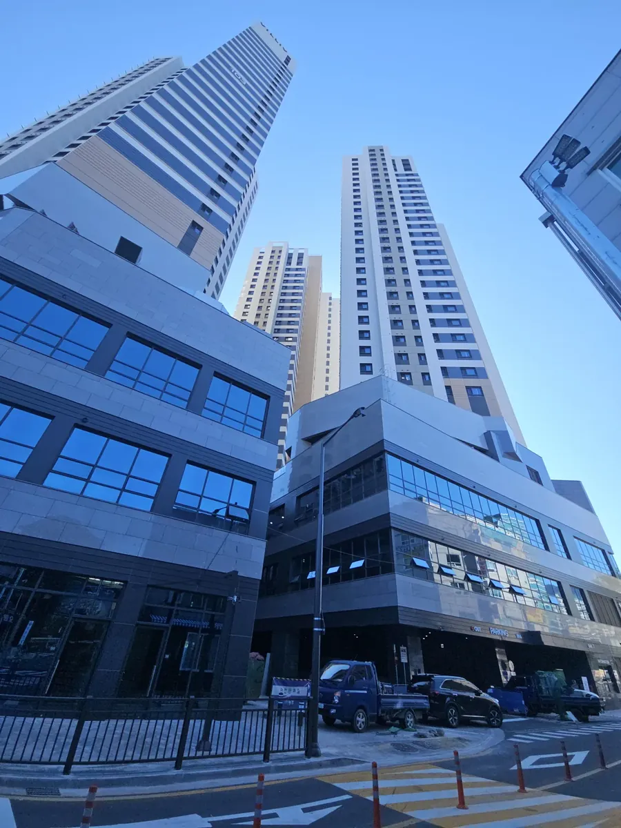 남양주 주상복합 — 도로경계석미끄럼방지 관련 시공 사례